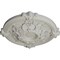 Ekena Millwork Hamilton Ceiling Medallion (Fits Canopies up to 3 3/4"), 17 3/8"OD x 1 3/4"P, Pot of Cream CM17HAPCF - alternate 4